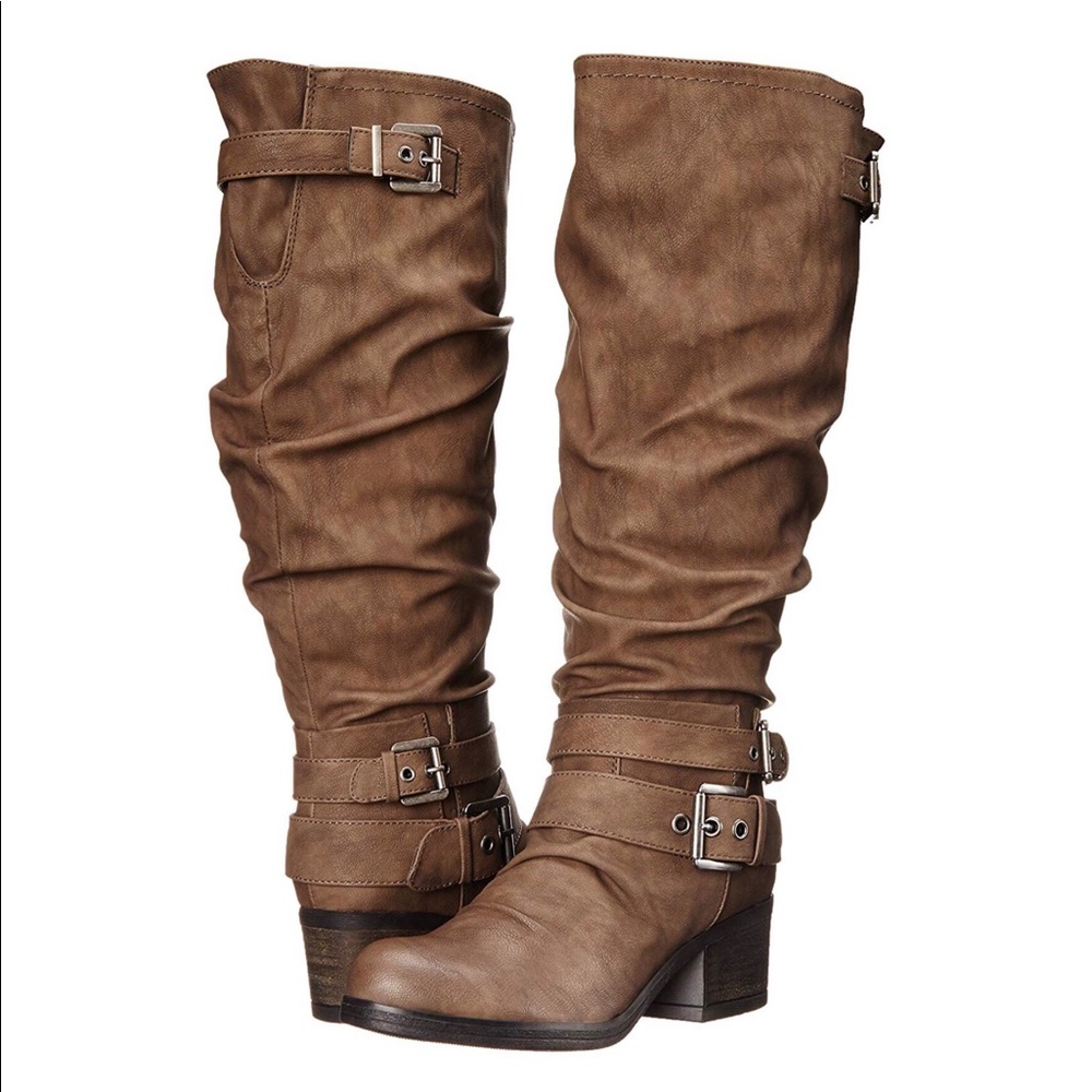 NEW Carlos Santana Brown Boots Size 9